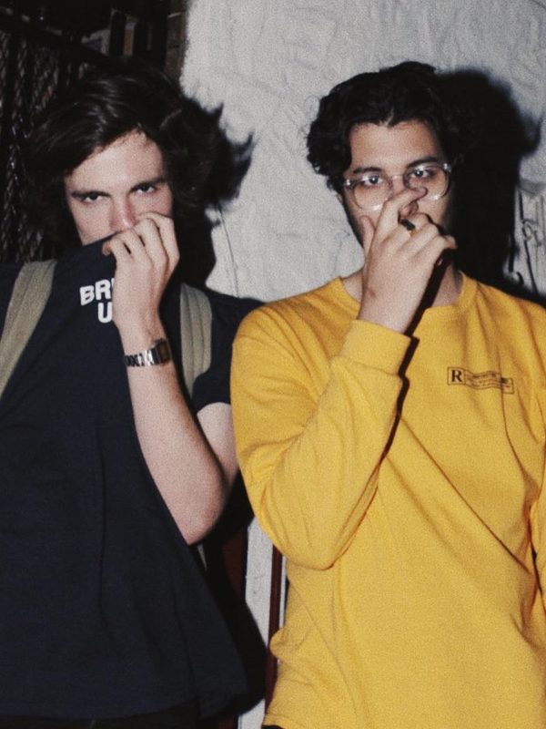 a slightly out of focus pic of aaron and i, this guy a legend