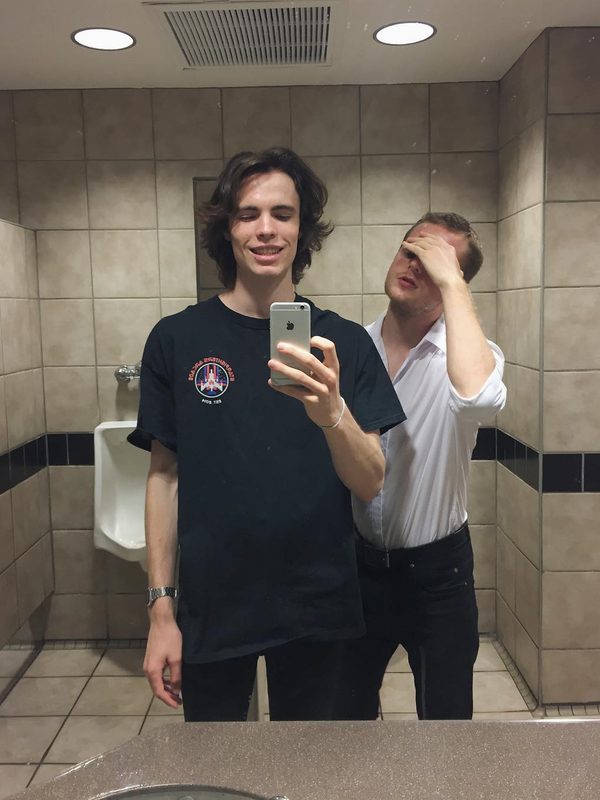 me and my ninth favorite graphic designer from east mesa, arizona