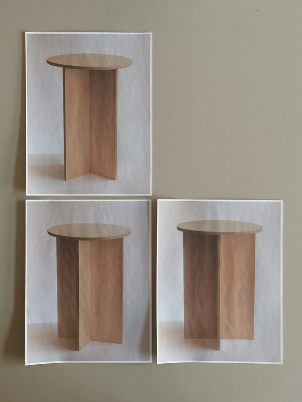 portal stool (2024) 12mm birch plywood