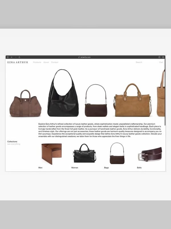 @klikkentheke featured the new Ezra Arthur site, created in collaboration with @tilt.computer as a beautiful …