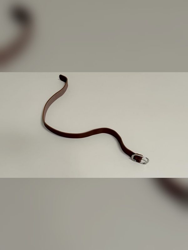 Oval Buckle Belt I designed for @ezraarthur reminded me of Richard Serra’s Te Tuhirangi Contour (1999-2001)